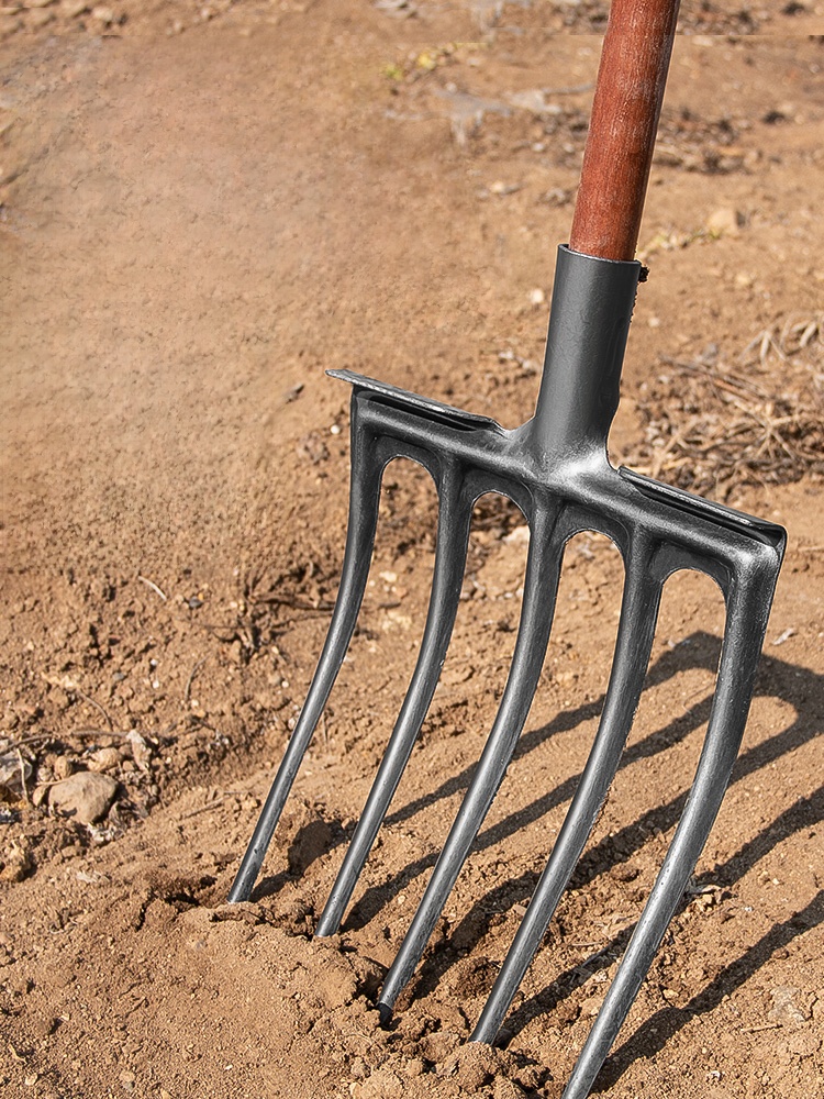 Spade Digging Fork - Toprak işleme çatalı tarım aracı dört