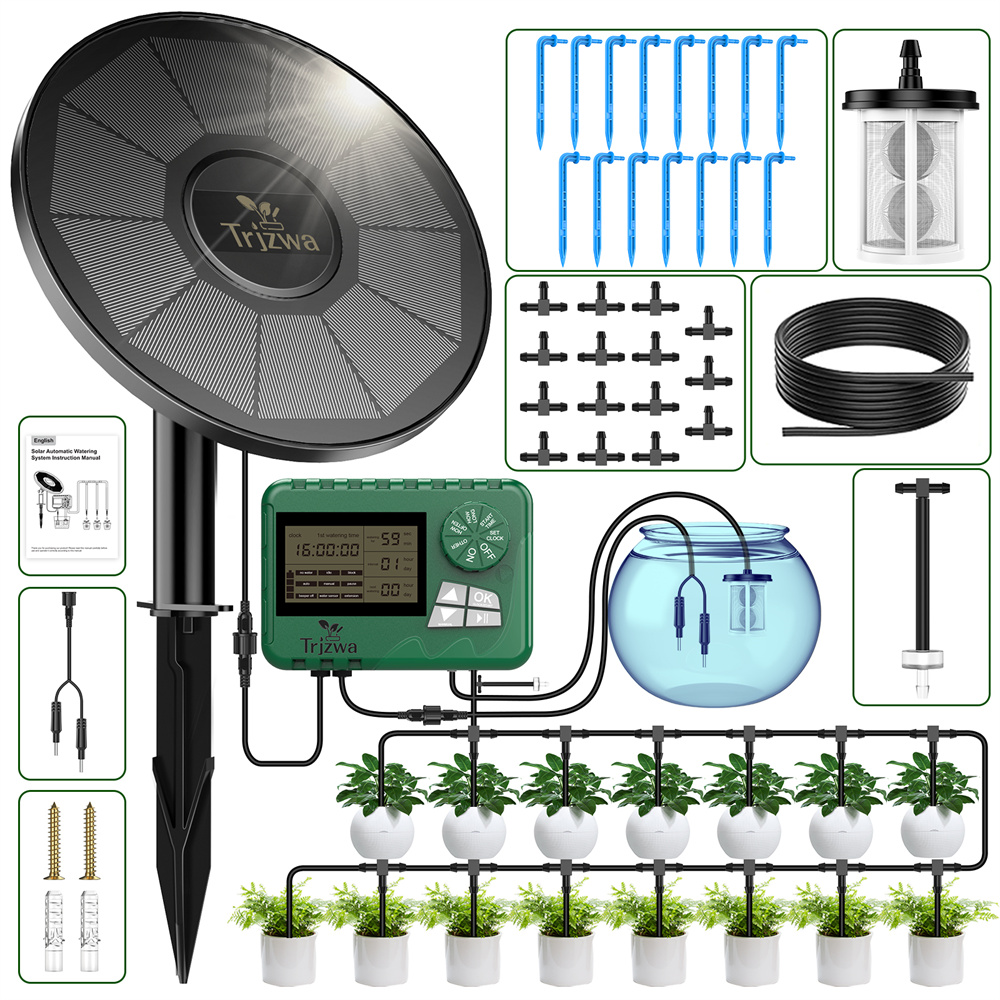 Drip Irrigation Kit - Akıllı Zamanlayıcılı ve Su Sıkıntısı Uyarı