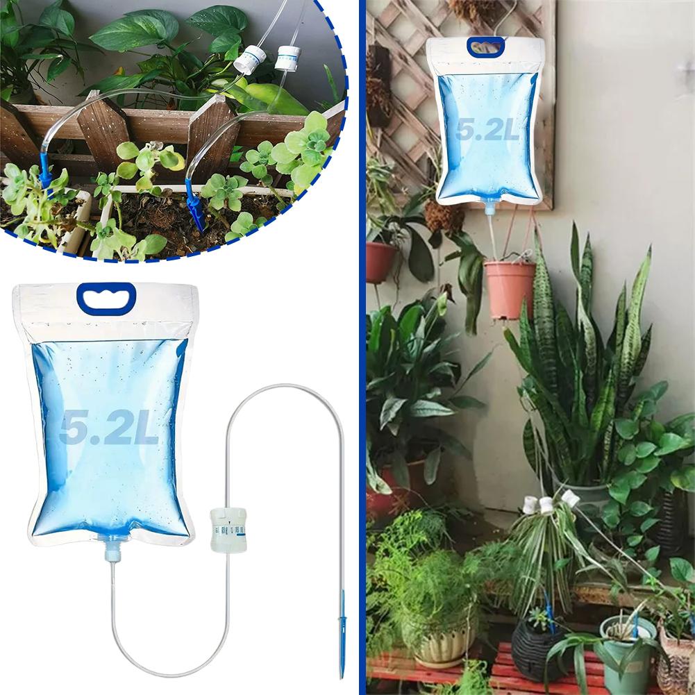 Gardening Tools Watering Can - 5.2L Ayarlanabilir Otomatik Damla Sulama Sistemi