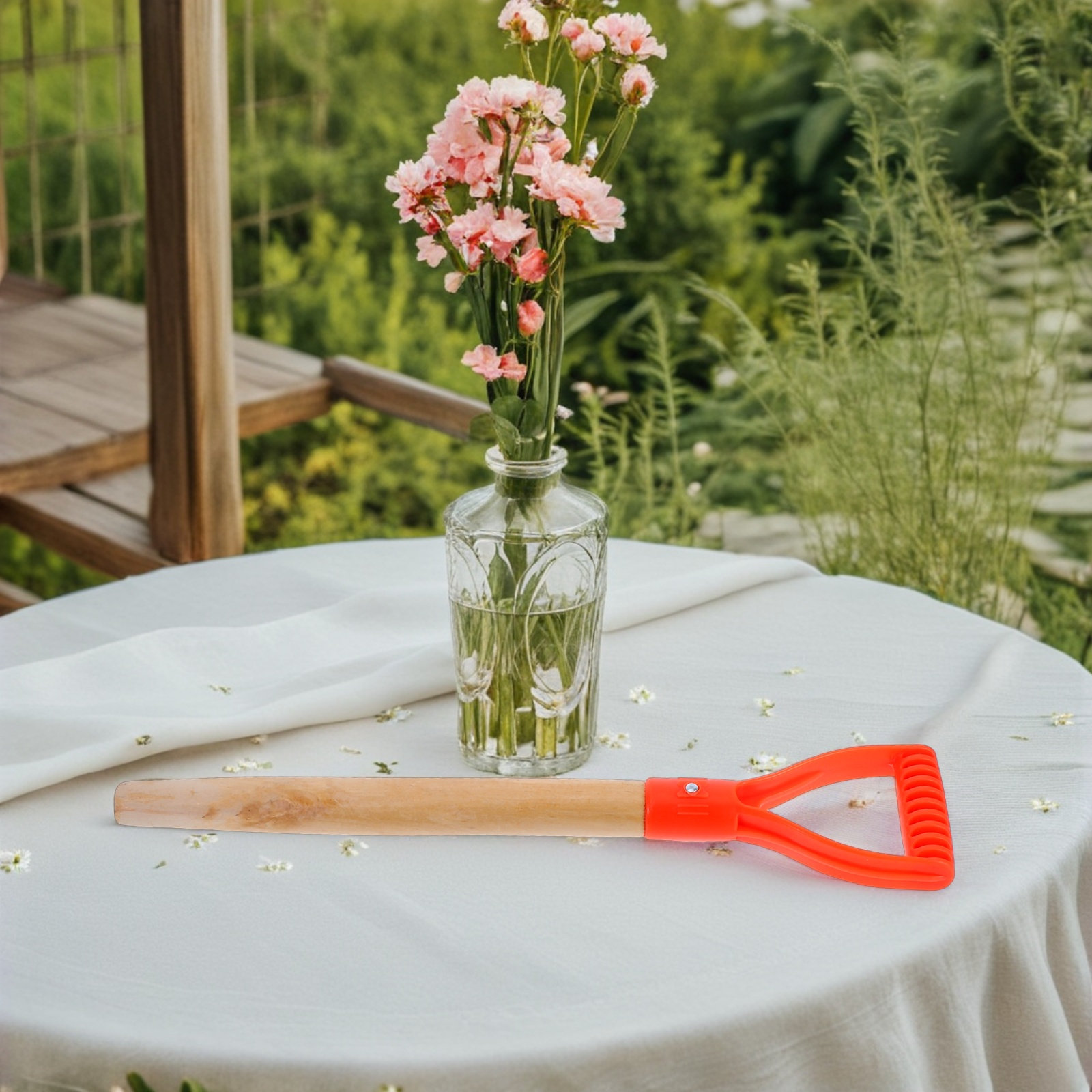 Spade Digging Fork - Bahçe Aleti Sapı Yedek Ahşap Çapalama