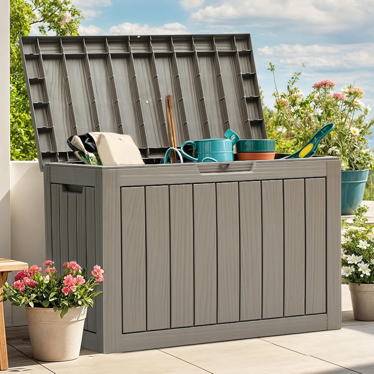 45 Galonluk Güverte Kutusu, Ve - Gardening Tools Images incelemesi ve fiyatı